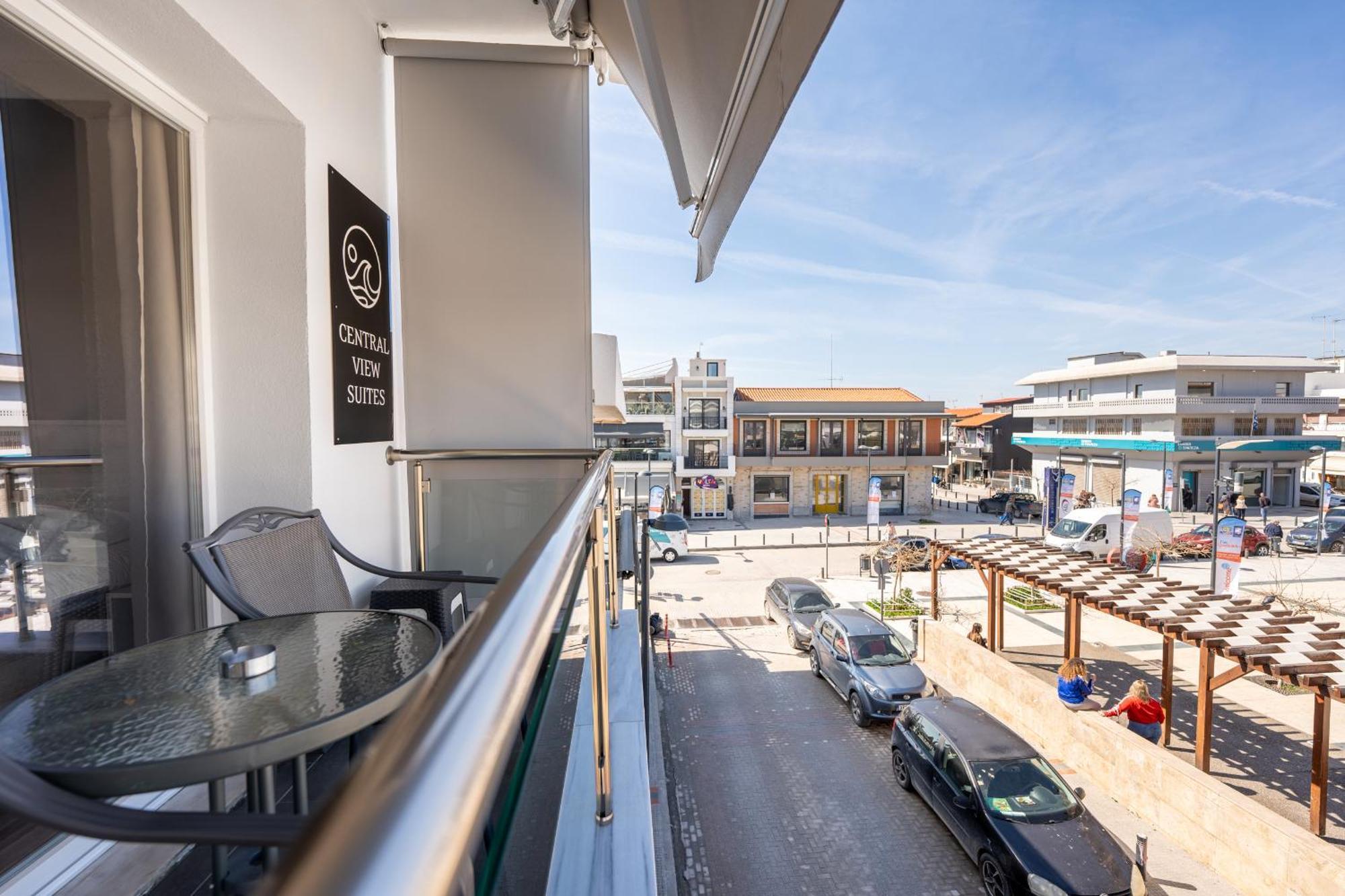 Centralviewsuites Nea Moudania Ngoại thất bức ảnh